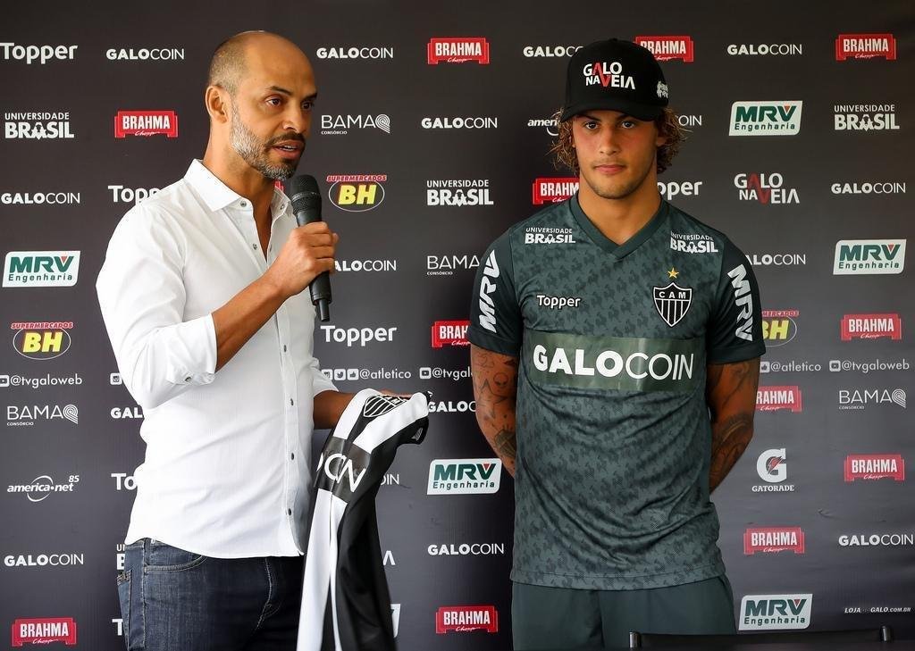 Fotos da apresentao de Guga no Atltico