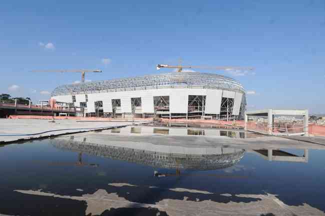 Futuro estádio do Galo, Arena MRV está com 60% das obras concluídas