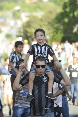 Torcida foi em grande nmero ao jogo no Independncia