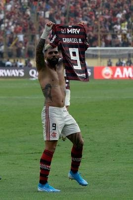 Fotos do jogo entre Flamengo e River Plate