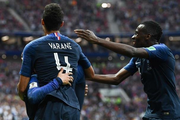 Fotos da final da Copa do Mundo, entre Frana e Crocia, em Moscou