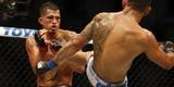 Fotos da vitria de Rafael dos Anjos, que valeu o cinturo dos leves do UFC