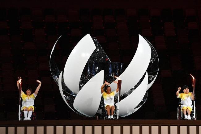 Fotos da Cerimnia de Abertura dos Jogos Paralmpicos de Tquio