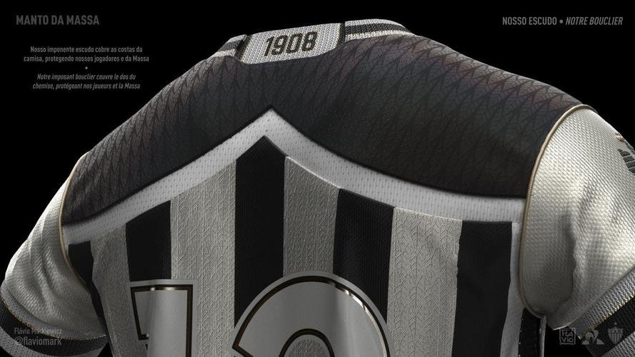 Camisa desenhada por Flvio Markiewicz ganhou o concurso 'Manto da Massa'