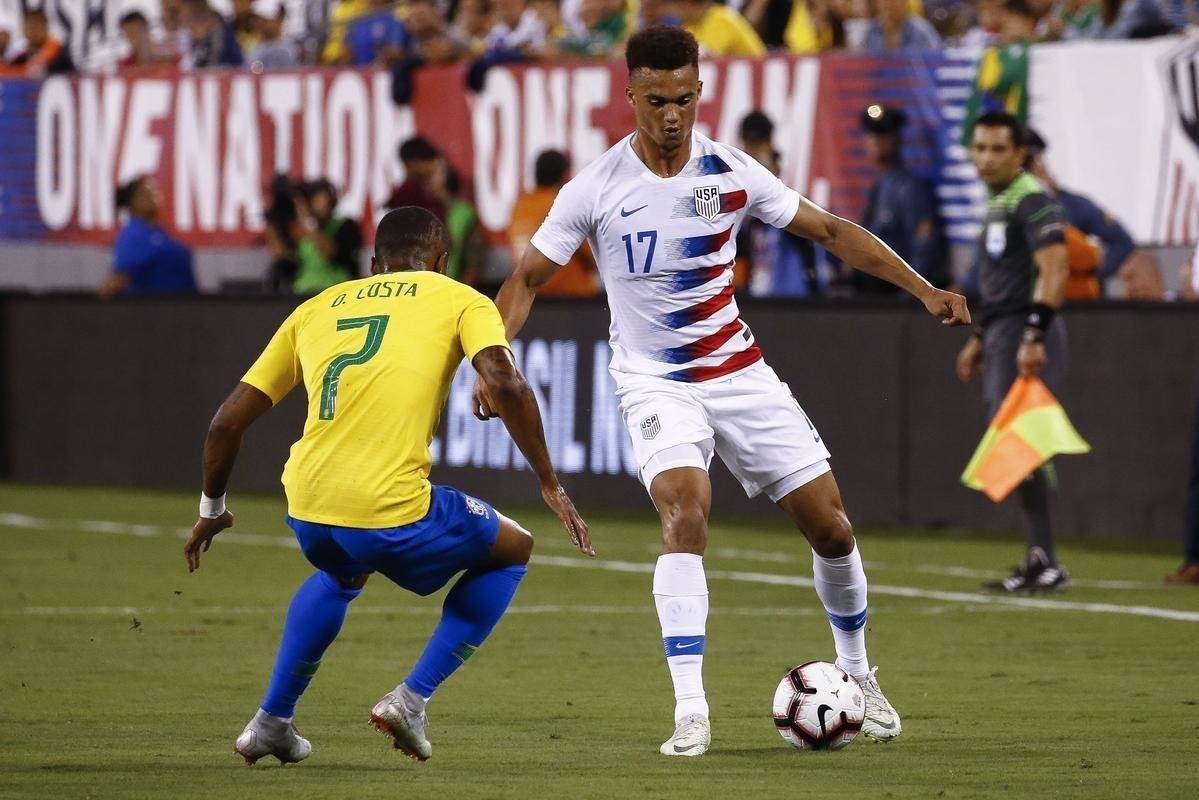 Brasil iniciou a preparao visando  Copa Amrica de 2019 com amistoso diante dos EUA em Nova Jersey