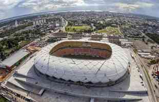 Arena da Amaznia (Estado): R$ 660,5 milhes (construda entre 2010 e 2014). Capacidade: 44.351 torcedores. Custo mdio do assento: R$ 14.892.