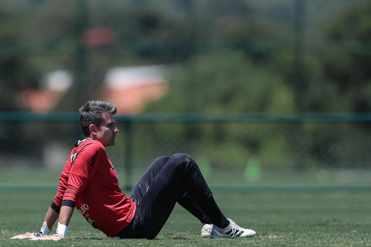 Atltico inicia preparao para enfrentar o Vasco; veja fotos