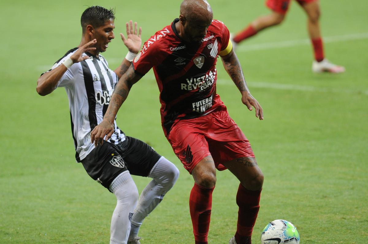 Foto do jogo entre Atltico e Athletico-PR, no Mineiro, em Belo Horizonte, remarcado e vlido pela sexta rodada do Campeonato Brasileiro (18/11/2020)