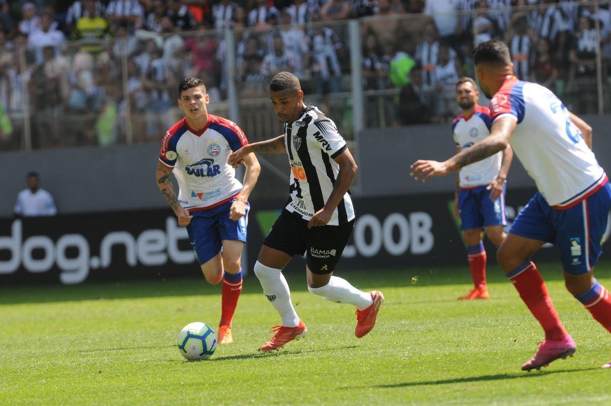 Atltico e Bahia se enfrentaram em jogo da 16 rodada do Campeonato Brasileiro