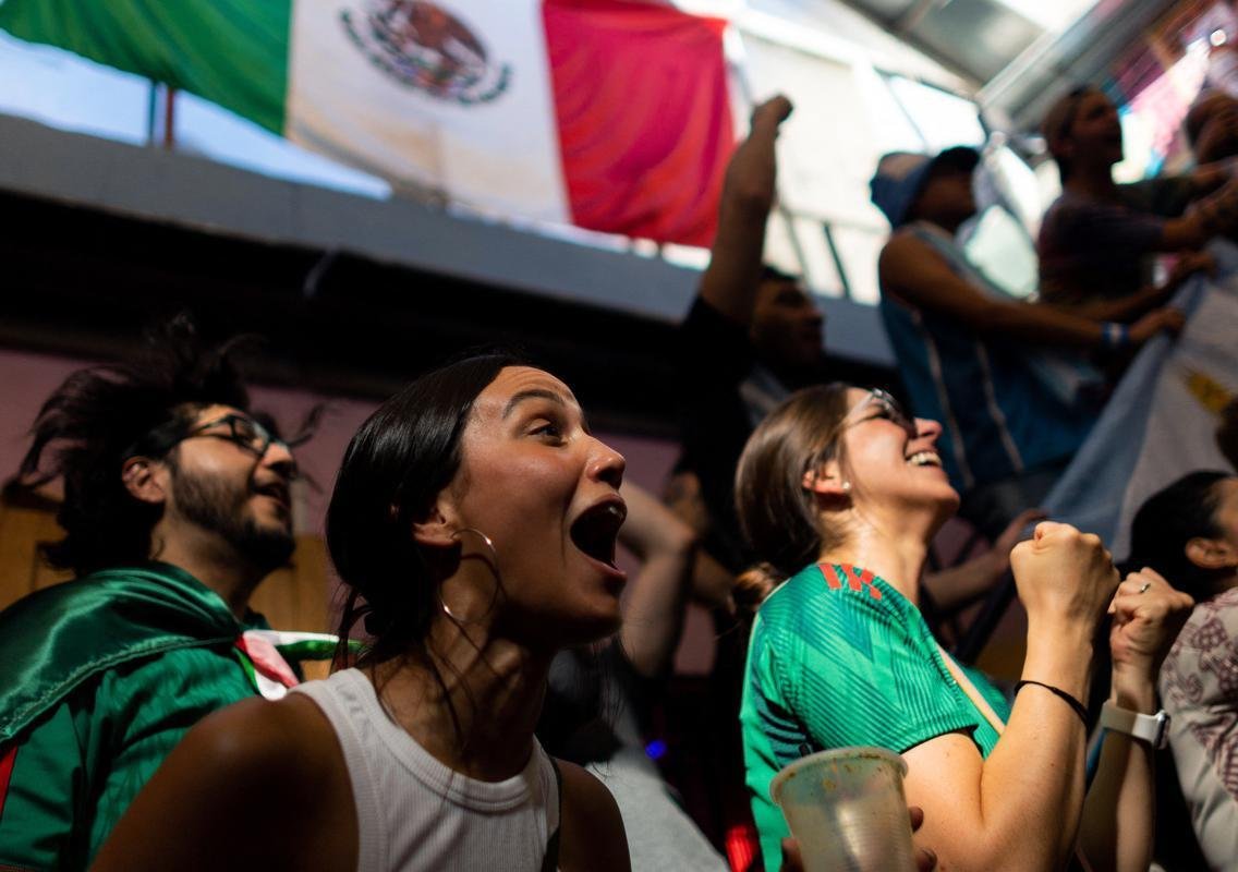 Fotos de Argentina x Mxico, neste sbado (26/11), no Estdio Lusail, em jogo vlido pelo Grupo C da Copa do Mundo no Catar