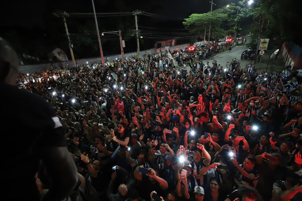 Bastidores da festa do Atltico em comemorao ao ttulo brasileiro
