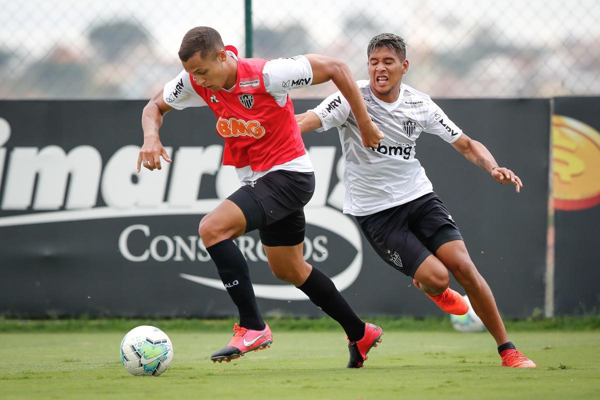 Atlético se prepara para enfrentar o Internacional