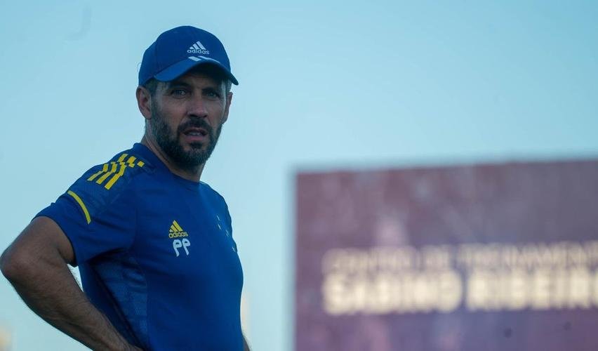 Imagens do último treino do Cruzeiro antes de enfrentar o Sergipe pela Copa do Brasil