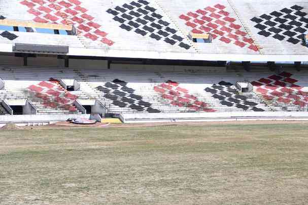 Plantio do gramado do Arruda foi realizado em um nico dia, 27 de novembro, atravs do mtodo de semeadura