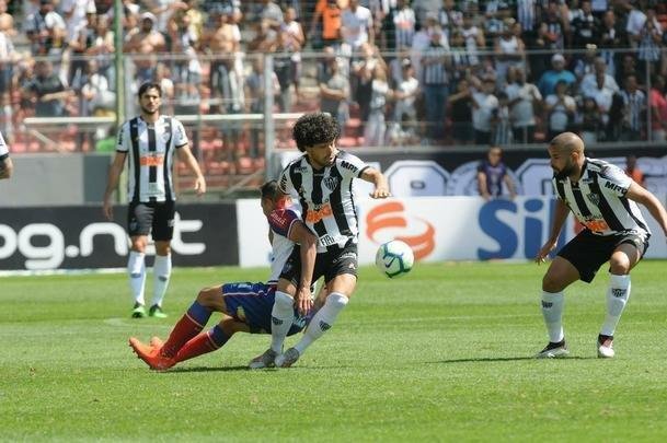Atltico e Bahia se enfrentaram em jogo da 16 rodada do Campeonato Brasileiro