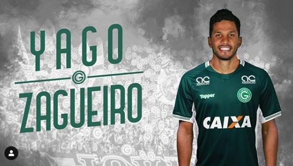 O Gois anunciou a contratao do zagueiro Yago