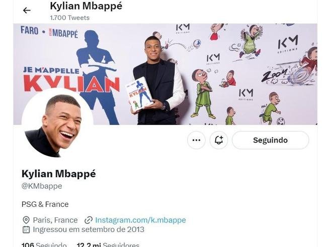 Contas de jogadores e clubes com e sem o perfil de verificado no Twitter