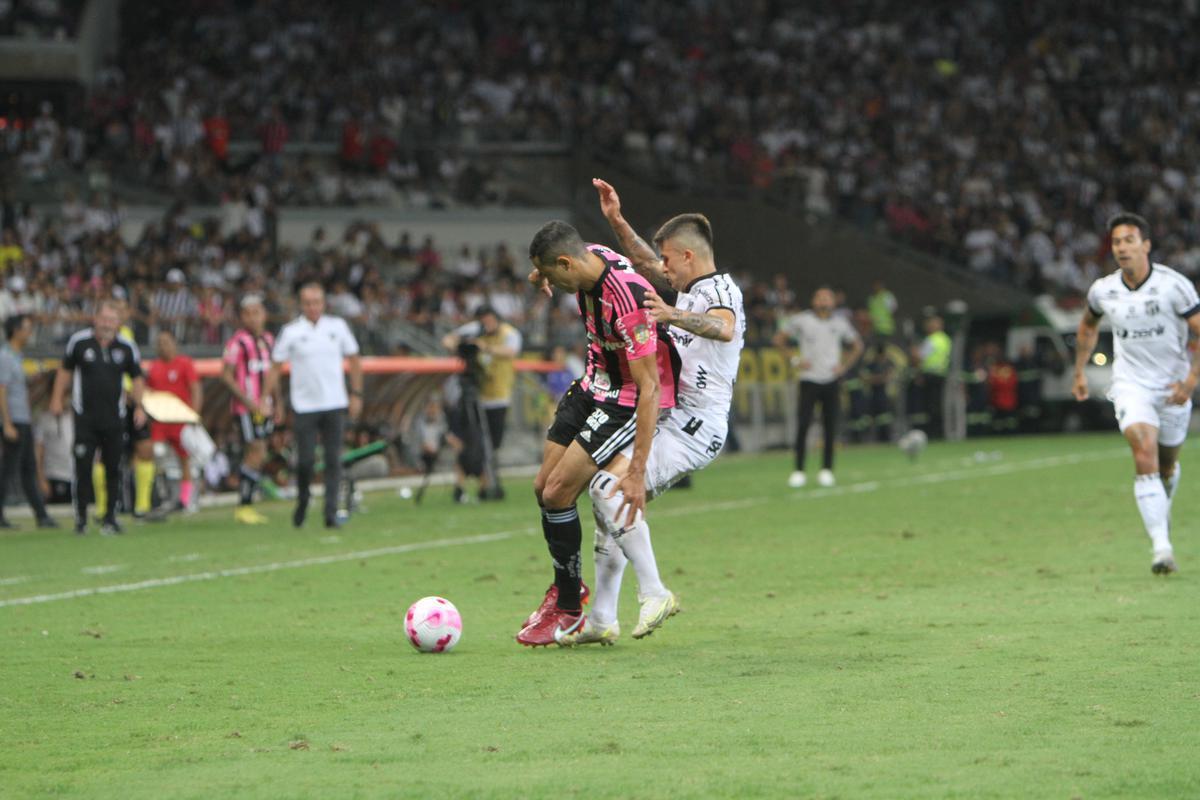 Atltico x Cear: fotos do jogo no Mineiro pelo Brasileiro