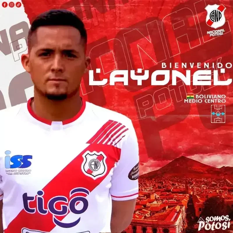 Nacional Potos (Bolvia) contratou o meio-campista Layonel Figueroa