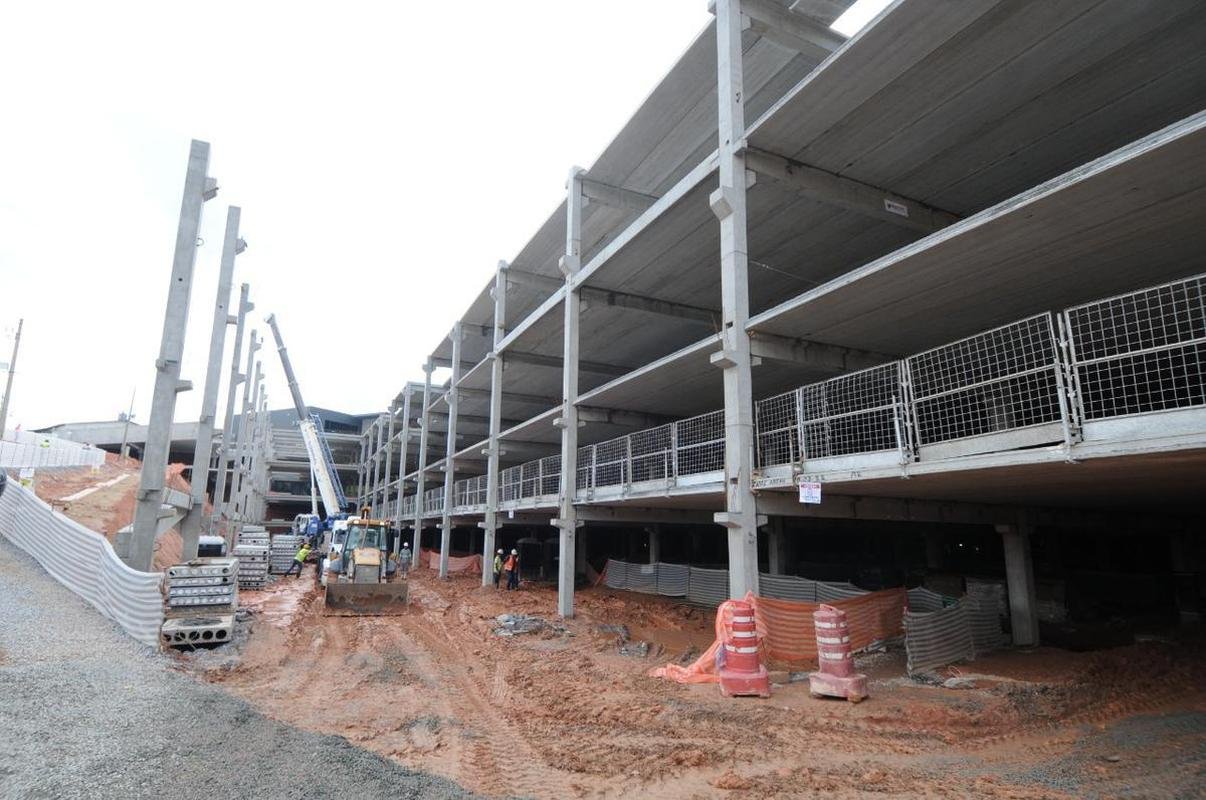 Fotos da Arena MRV nesta sexta-feira (6)