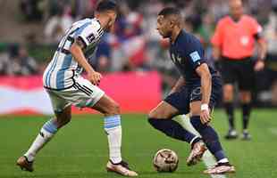 As melhores imagens da final da Copa do Mundo entre Argentina e Frana, no Estdio Icnico de Lusail, no Catar