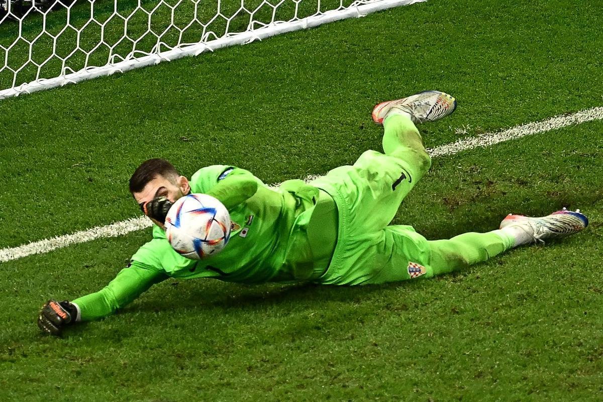 Cobranas de pnaltis no jogo Japo e Crocia, pelas oitavas de final da Copa do Mundo.