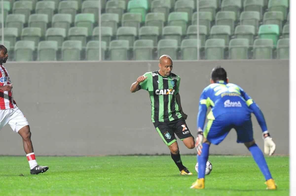 Amrica e Nutico se enfrentaram, no Independncia, pela 20 rodada da Srie B do Brasileiro