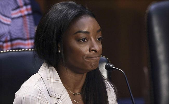 Simone Biles admite incmodo com a presso e deixa em dvida continuidade na ginstica