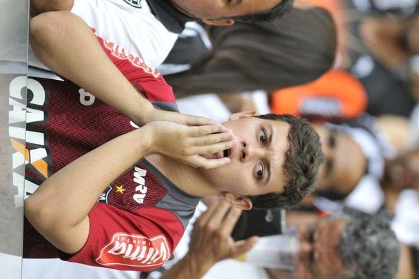 Fotos do jogo entre Atltico e Flamengo no Mineiro