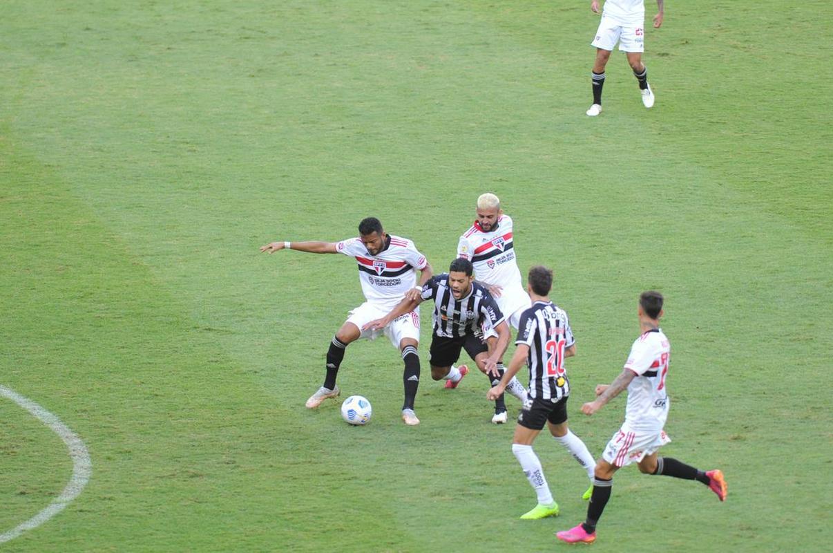 Fotos do jogo entre Atltico e So Paulo, no Mineiro, pela 3 rodada do Campeonato Brasileiro