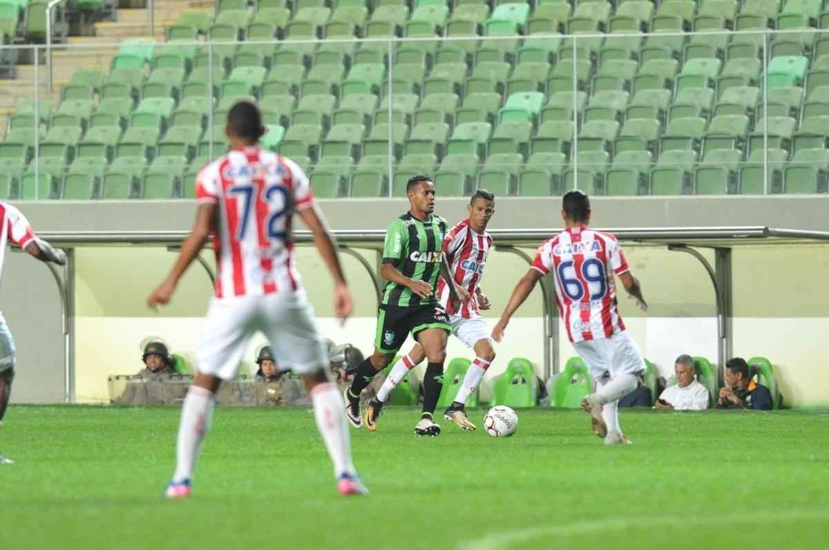 Amrica e Nutico se enfrentaram, no Independncia, pela 20 rodada da Srie B do Brasileiro