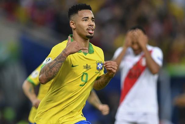 Gabriel Jesus recolocou o Brasil em vantagem na final da Copa América: 2 a 1