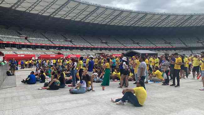 Mineirão se prepara para receber transmissão dos jogos do Brasil, jogos da  copa hoje 