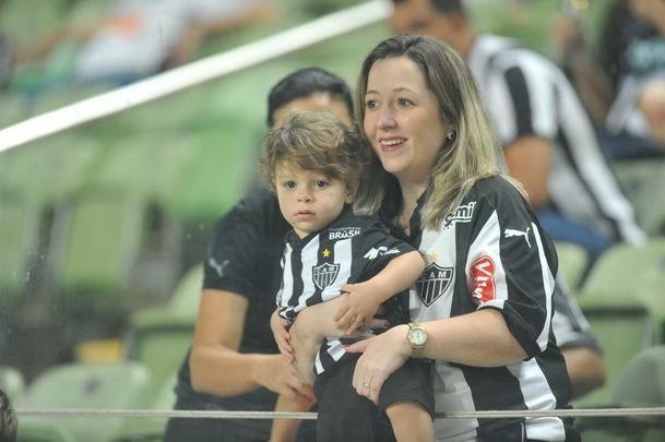 Fotos do jogo entre Atltico e Grmio