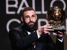 Bola de Ouro: Benzema, do Real Madrid, recebe prmio de melhor do mundo