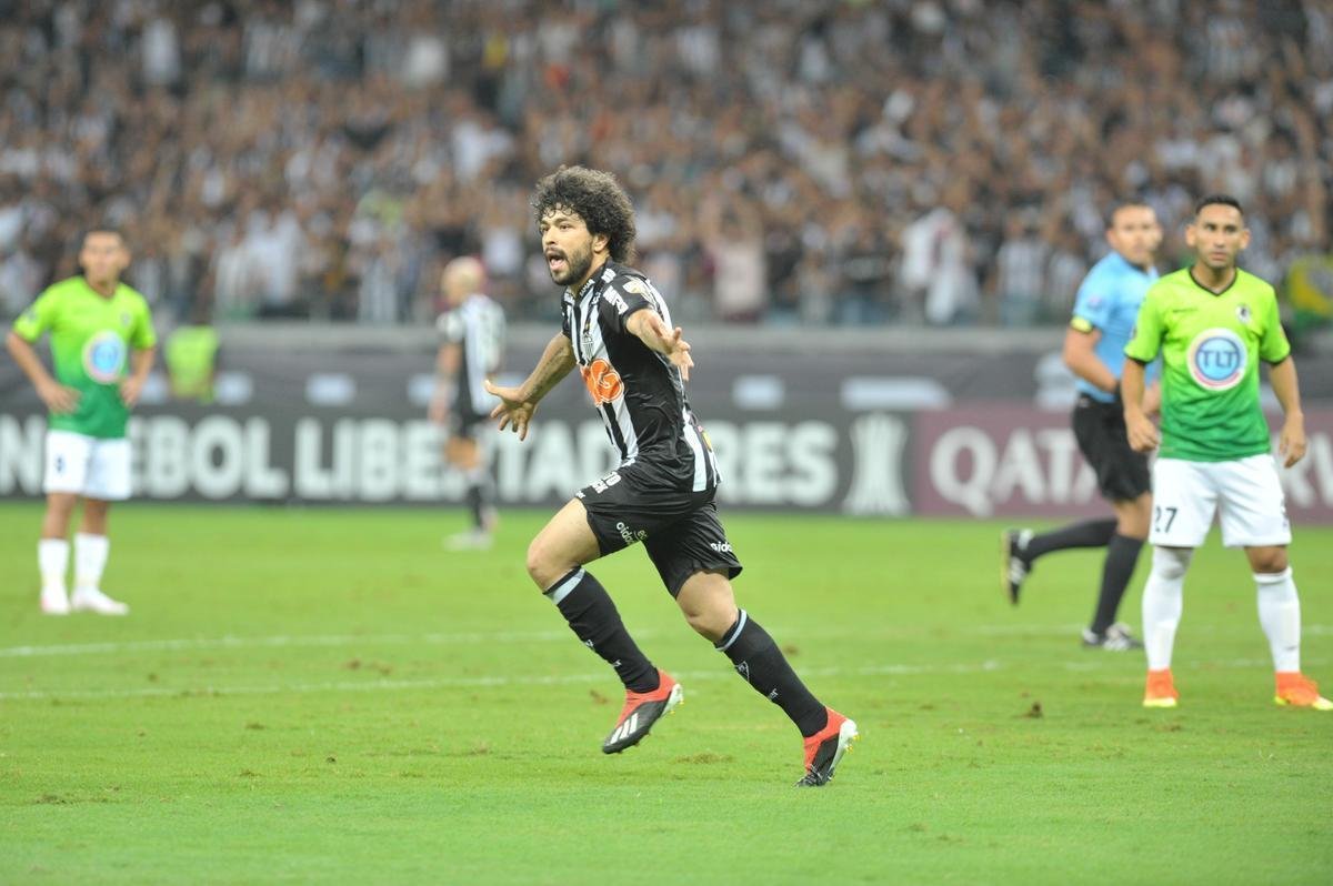 Veja fotos da partida entre Atltico e Zamora, no Mineiro