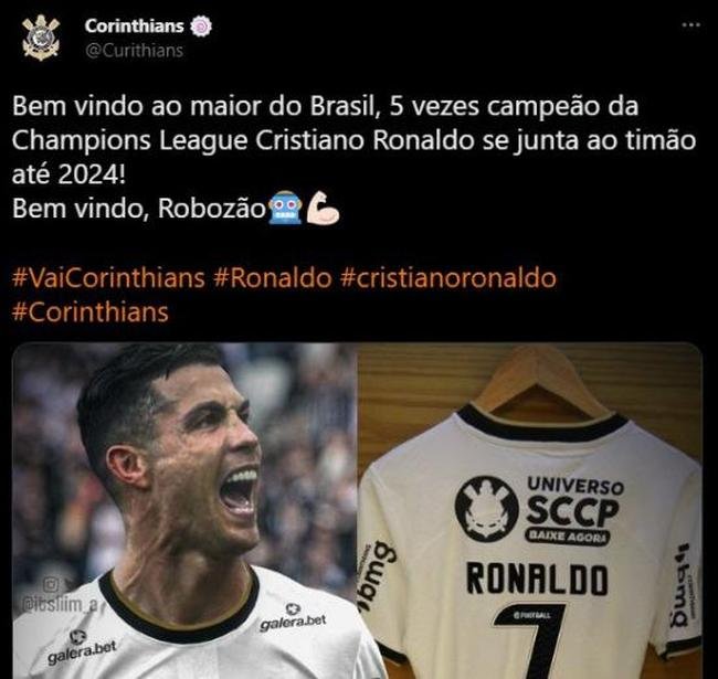 Torcedores brasileiros aproveitaram a sada de CR7 do Manchester United para fazerem memes na internet