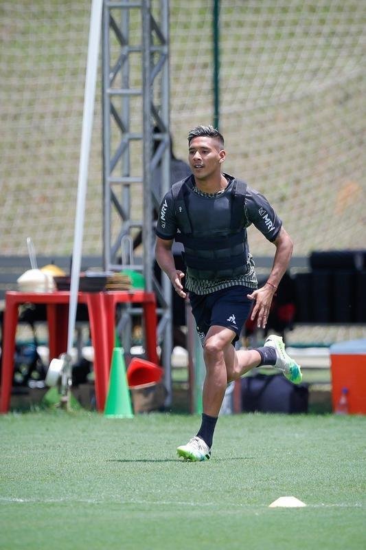 Fotos do treino: Atlético se prepara para enfrentar o Corinthians