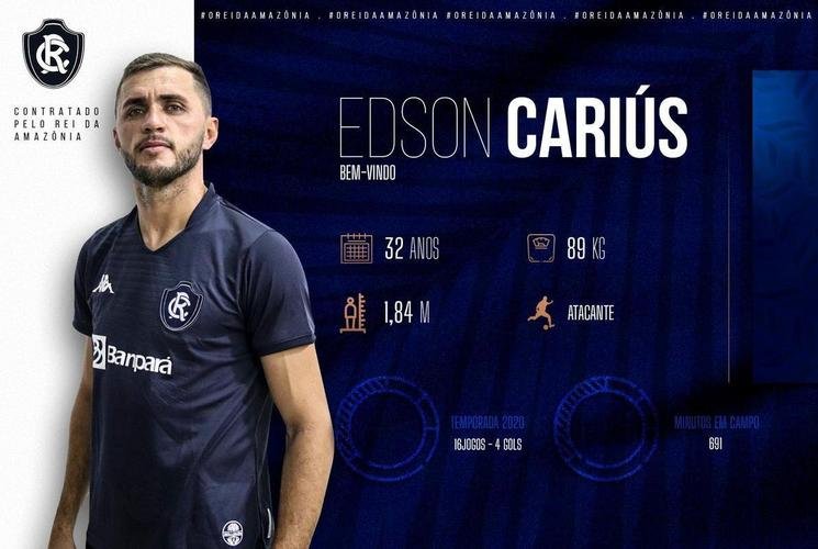 Edson Cariús, atacante (Remo)