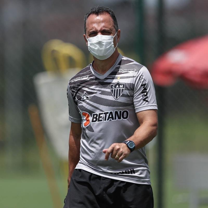 Treino do Atltico em 15/3/2021, na Cidade do Galo