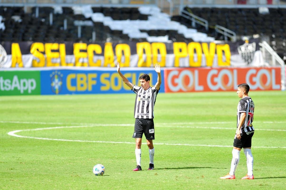 Fotos do jogo entre Atltico e Fortaleza, no Mineiro, pela primeira rodada do Campeonato Brasileiro de 2021