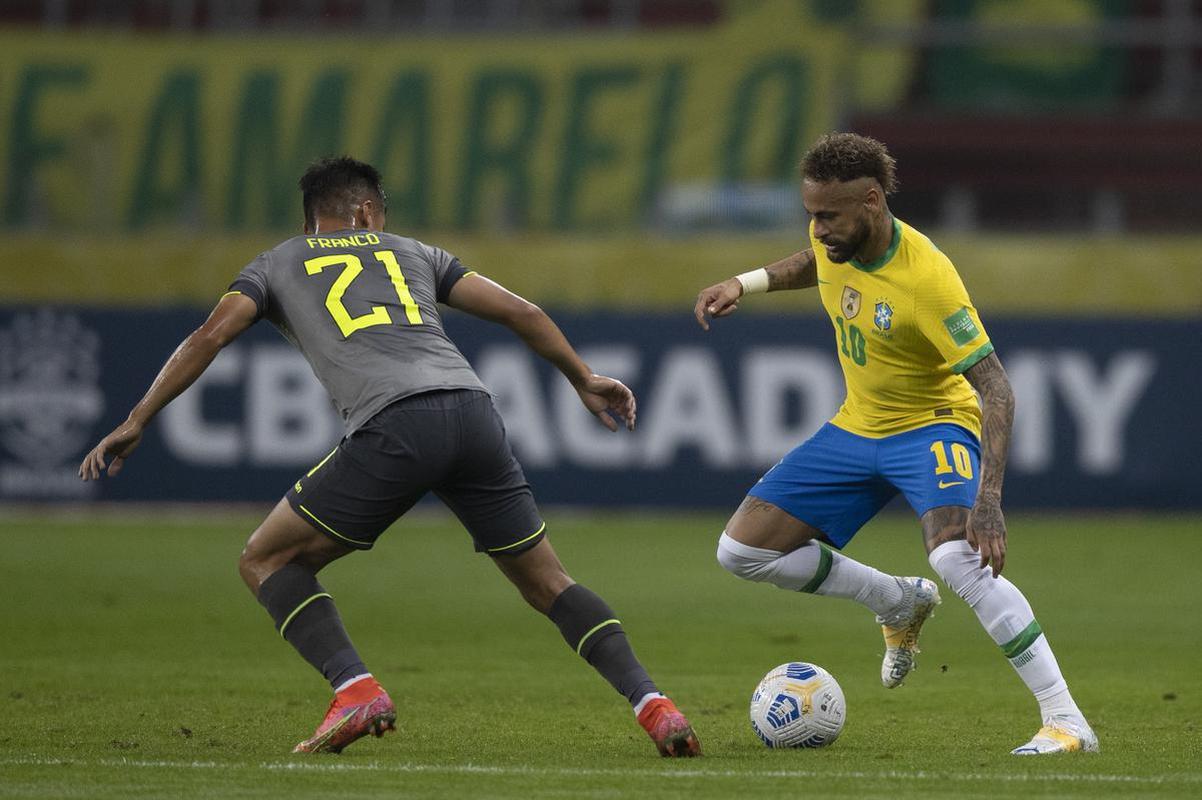 Com gols de Richarlison e Neymar, Brasil venceu o Equador no Beira-Rio 