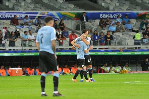 Fotos de Uruguai x Equador, no Mineiro
