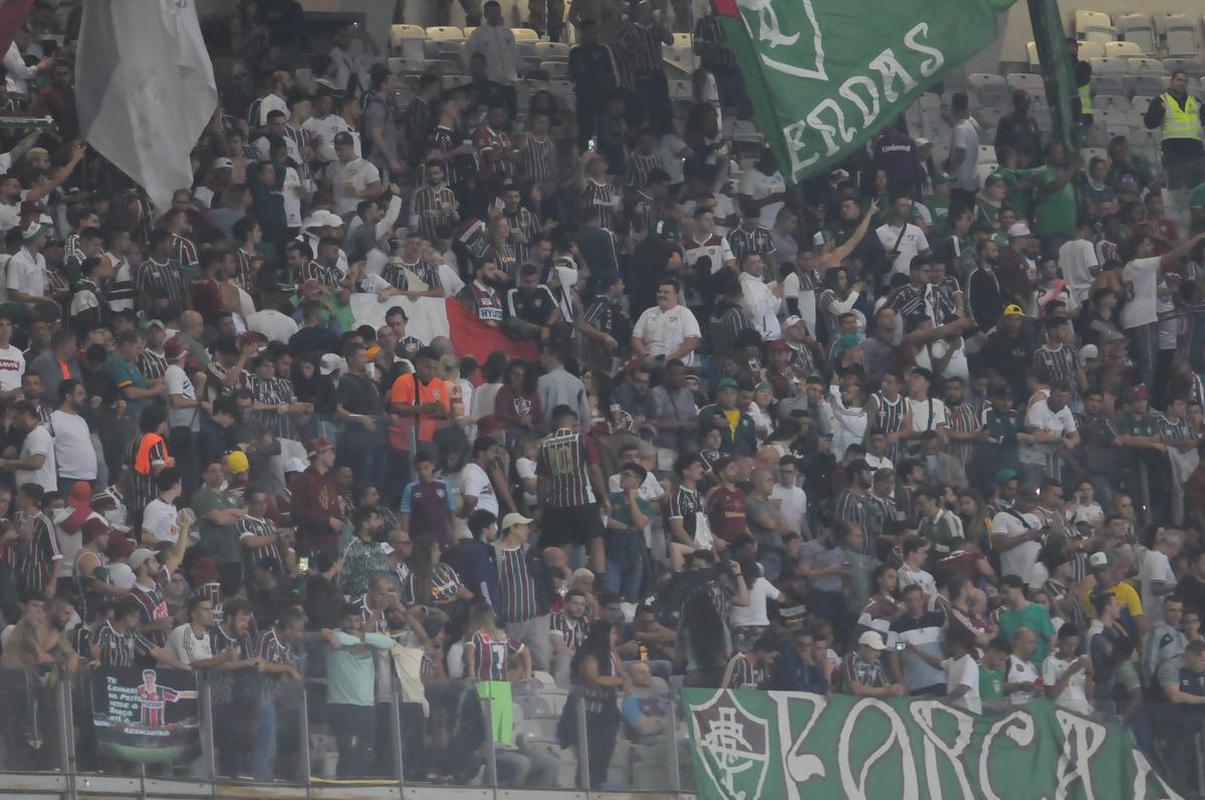 Fotos do jogo de volta das oitavas de final da Copa do Brasil, no Mineiro, entre Cruzeiro e Fluminense (Juarez Rodrigues/EM/DAPress)
