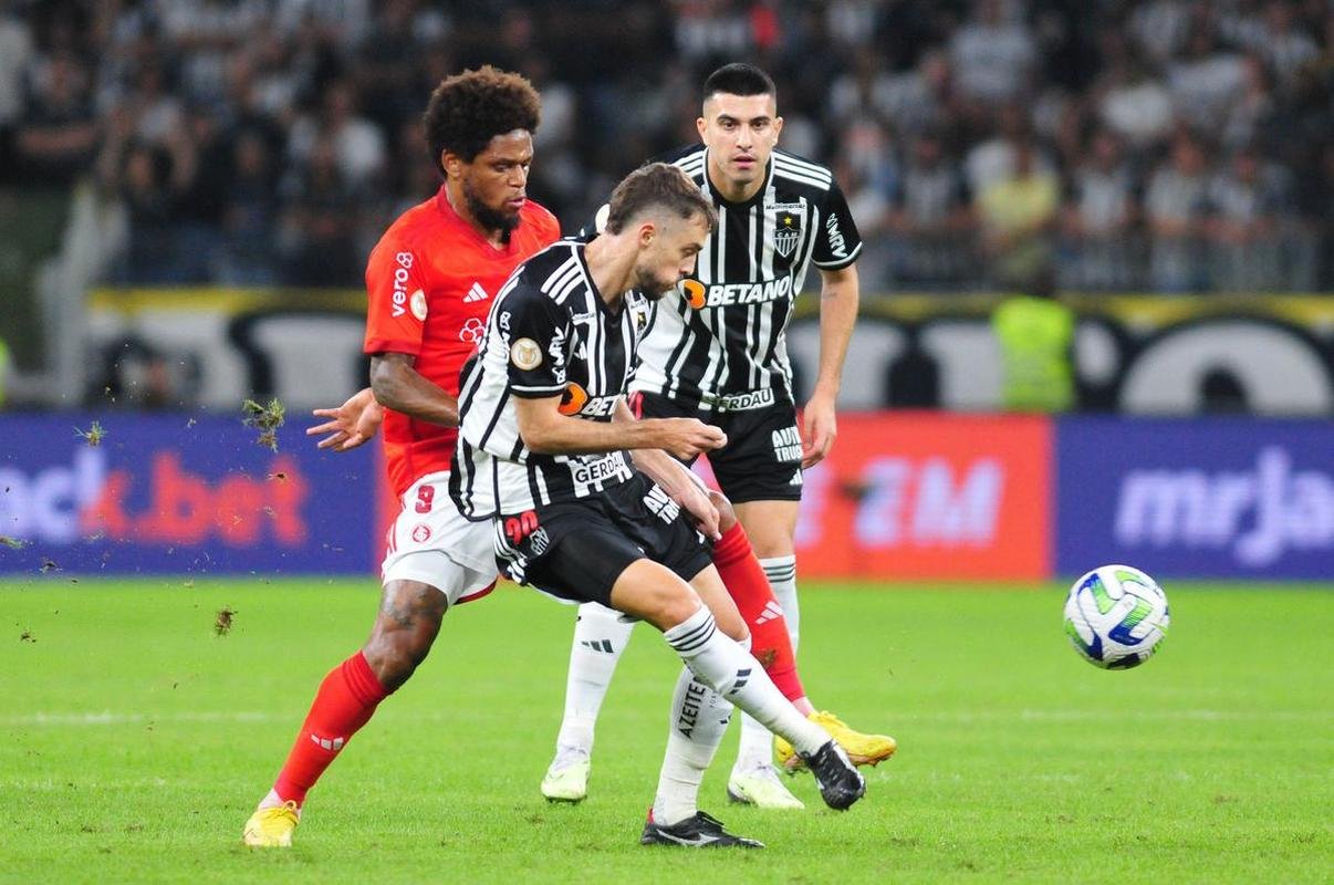 Fotos do jogo entre Atltico-MG e Internacional