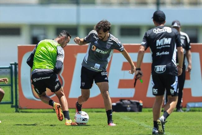Atltico treinou na manh desta segunda-feira (16/1) na Cidade do Galo.