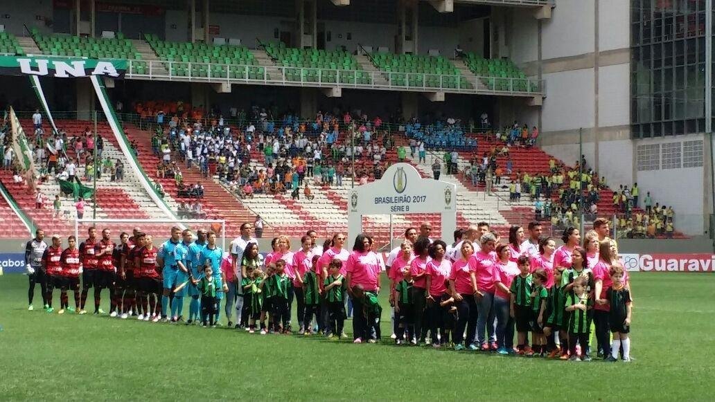 Amrica x Oeste pela 27 rodada da Srie B do Brasileiro
