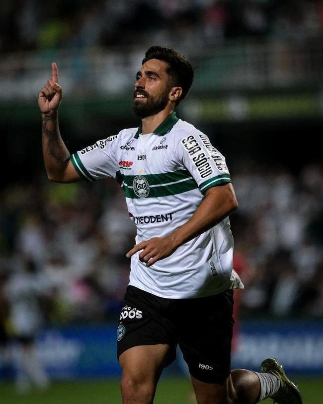 7� - Rodrigo Pinho (Coritiba) - 4 gols