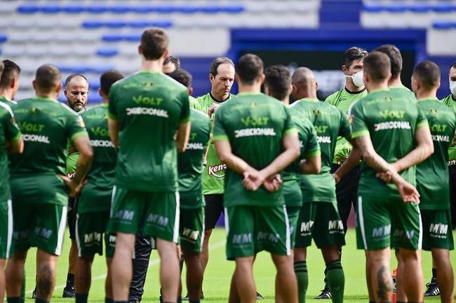 Fotos do treino do América no Estádio George Campwell, do Emelec, em Guayaquil, antes de jogo contra o Barcelona pela Copa Libertadores