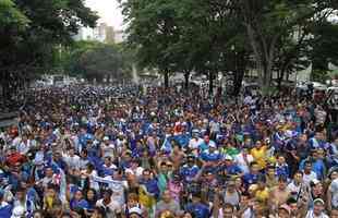 Belo Horizonte parou para receber os campees